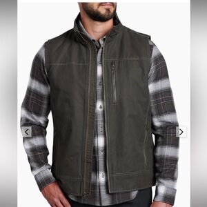 Kuhl Men's Burr Vest in Gunmetal